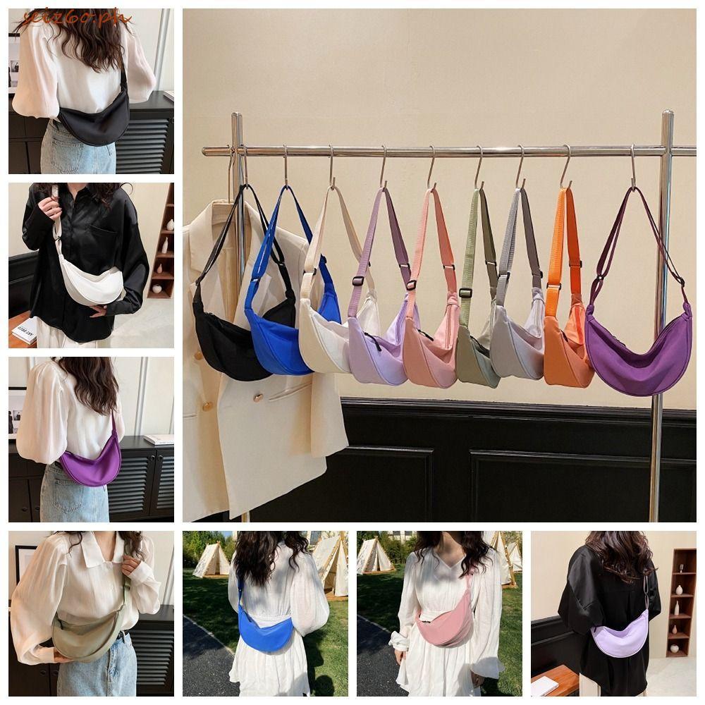 SEIZ6O Túi đeo chéo nylon, Túi đeo nách Vải Oxford, Túi đeo chéo đơn giản Túi đeo chéo Túi đeo chéo 