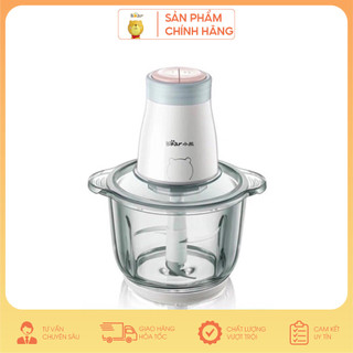Máy xay thịt đa năng BEAR mã QSJ- B02Q1 cối thủy tinh 2L 300W dao 4 lưỡi thép không gỉ ..
