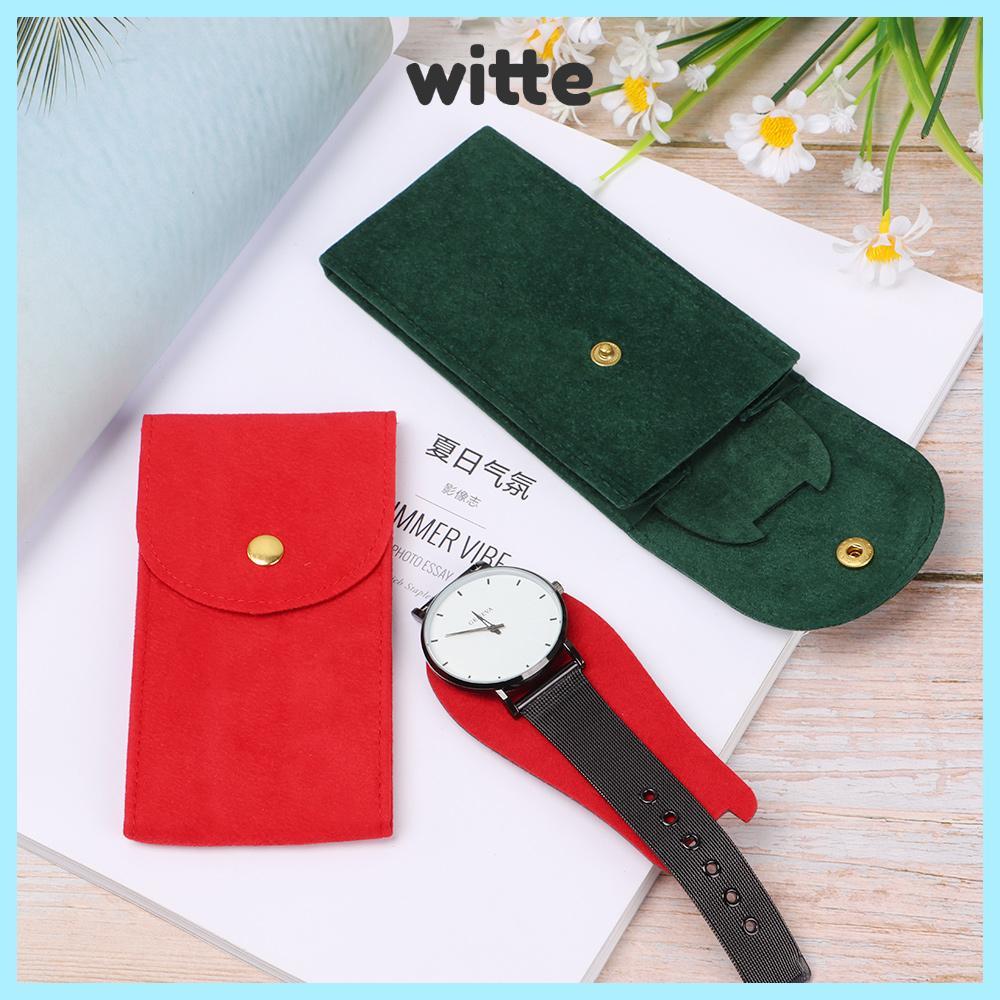 Hộp đồng hồ WITTE Flannelette Túi đồng hồ di động