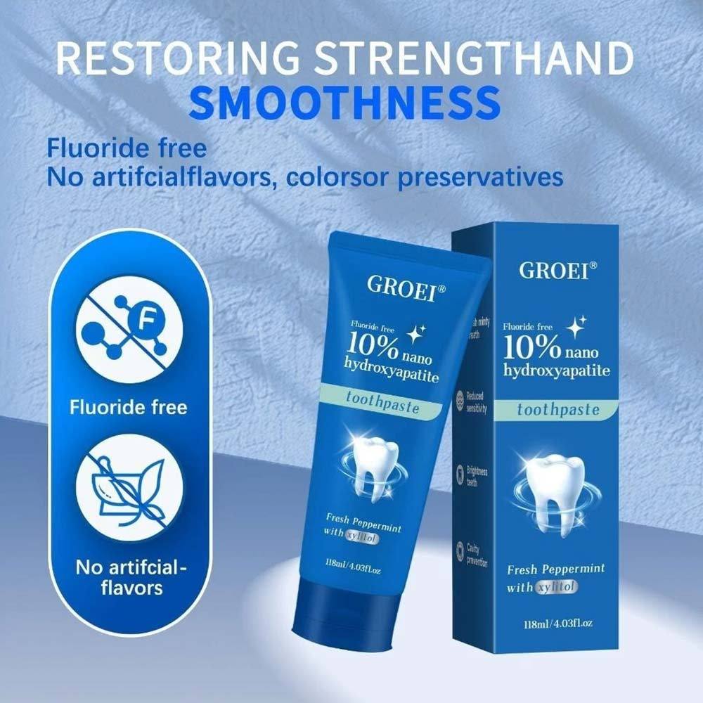 GROEI Mint Toothpaste Clean Tartar Yellow Stains Fresh Bright Mouth Tooth Care Toothpaste