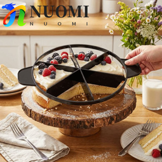 	 NUOMI Máy ép cắt bánh Pizza NUOMI, Bộ phận 6 / 8 có tay cầm Máy cắt bánh, Dụng cụ làm bánh lớp thực tế Hình tròn Bộ chia bánh mì chống rỉ sét Bánh ngọt nướng