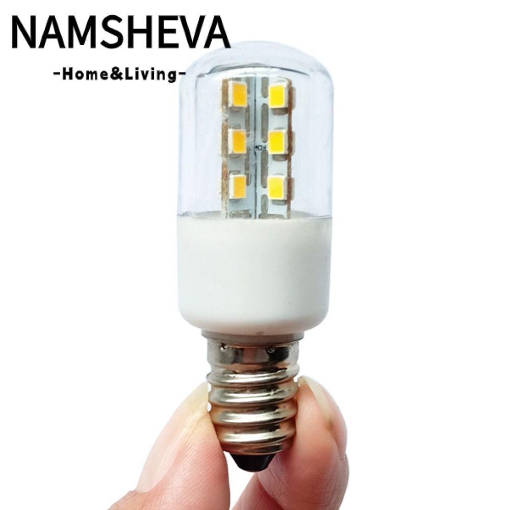 Bóng Đèn Tủ Lạnh NAMSHEVA Di Động E12 E14 Kết Nối Sáng 110V 220V Đèn LED