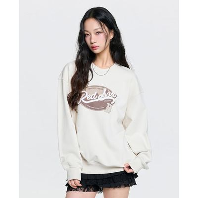 MLB - Áo sweatshirt unisex cổ tròn tay dài Varsity Vintage_3AMTV0761-43SAL