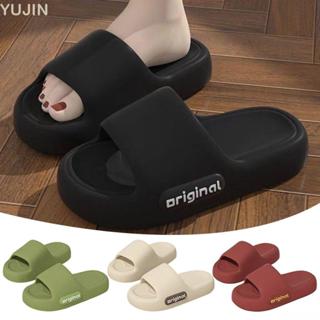 Dép YUJIN Cloud, Dép đi biển đế mềm chống trượt, Dép đi biển đế dày thời trang EVA màu trơn cho cặp đôi nữ