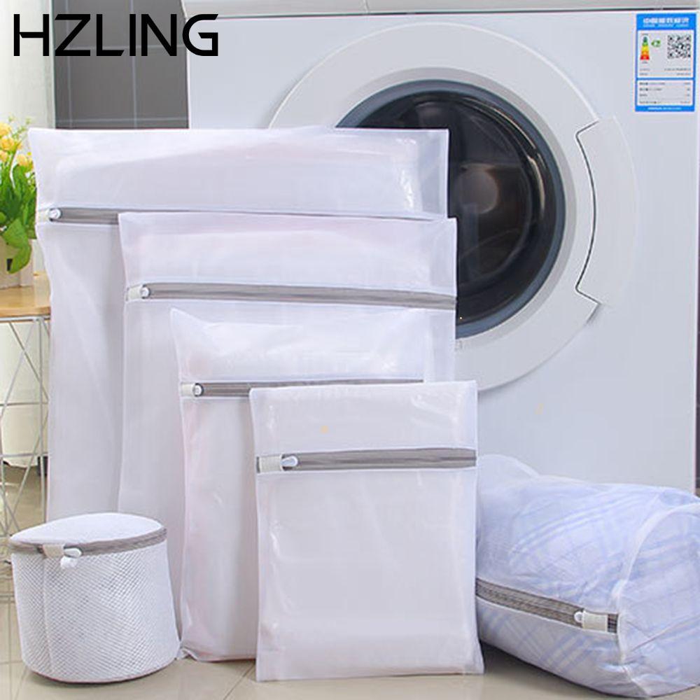 Túi giặt HZLING Quần lót máy giặt Zip