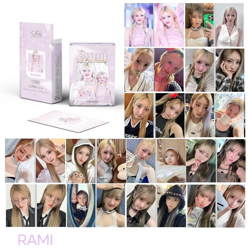 Set 50 photo card unoff Hologram BABYMONSTER - RAMI 2024