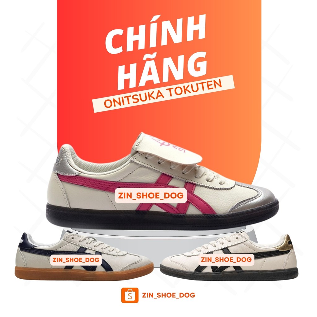[OUTLET] Giày Sneaker Hàng Ngày Onitsuka Tiger Tokuten, Da Thật Da Pu êm ái bền bỉ bảo hành dài chuẩ