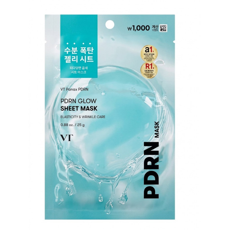 VT PDRN Glow Sheet Mask 1 sheet 25g