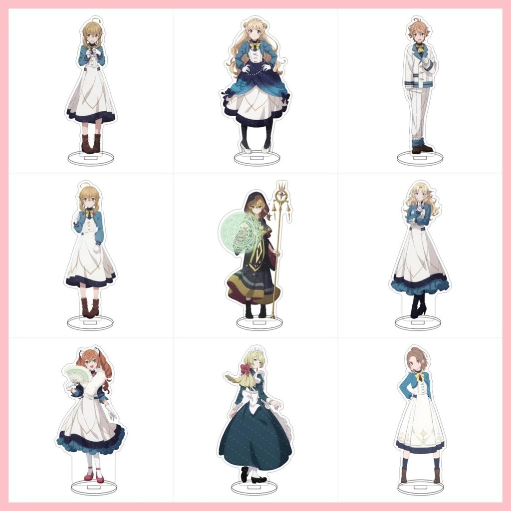 Standee Anime Silent Witch Mô Hình Mica Acrylic Trang Trí Bàn Học Phụ Kiện Manga Monica Everett Quà 
