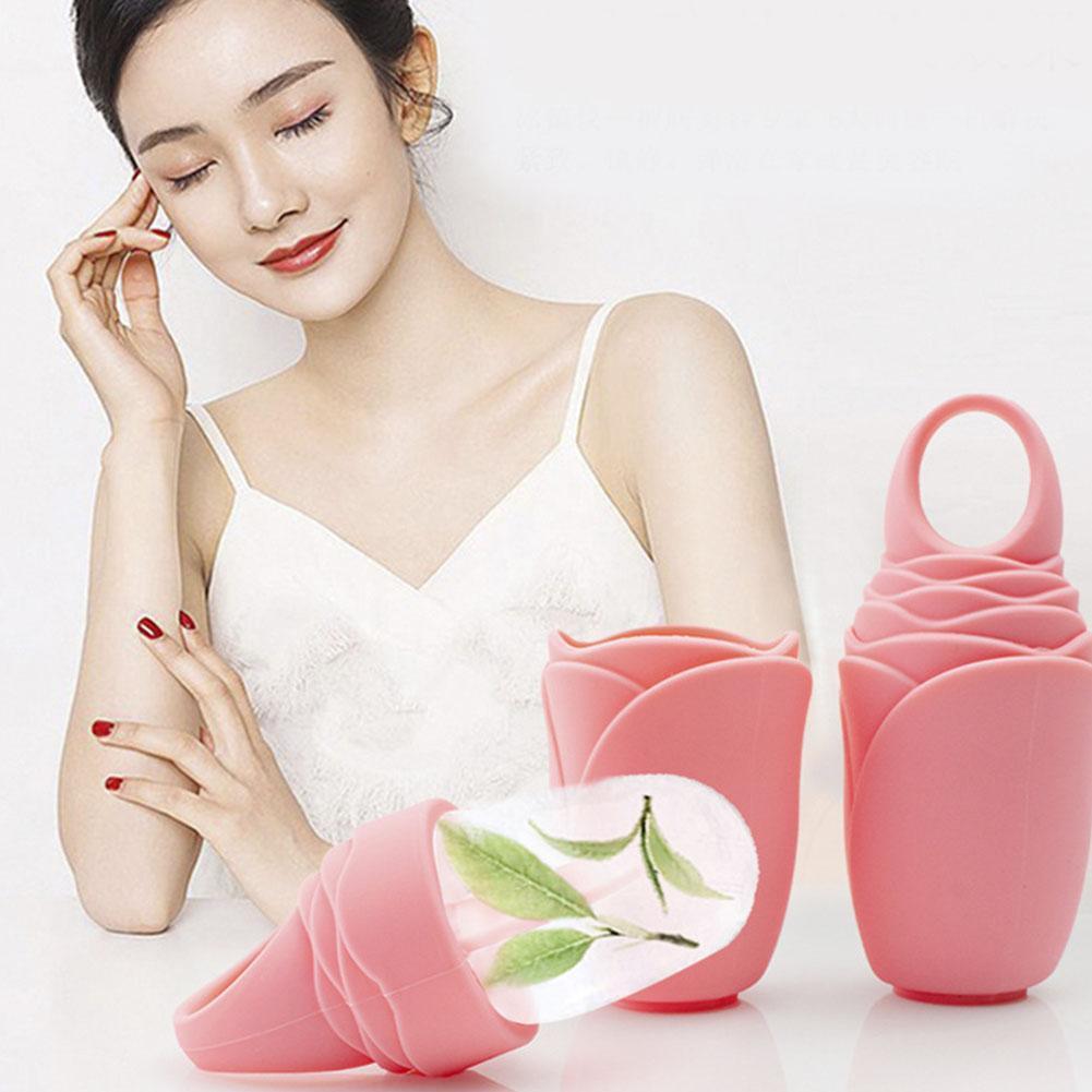 Massage Mặt Massage Ice Roller Ice Tray Ice Mask To Bags Puffy Face Apply Eye Remove G3q7