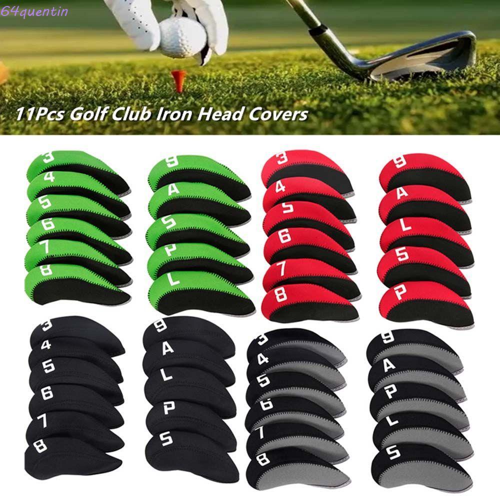 QUENTIN Spider Head Cover Golf Putter Thiết bị huấn luyện chơi gôn Vỏ bảo vệ Iron Wedge Protector Th