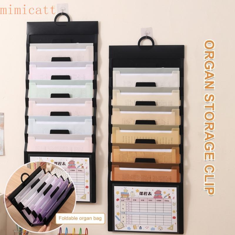 Hanging Document Organizers 6 Pocket Expanding File Folder for Student School