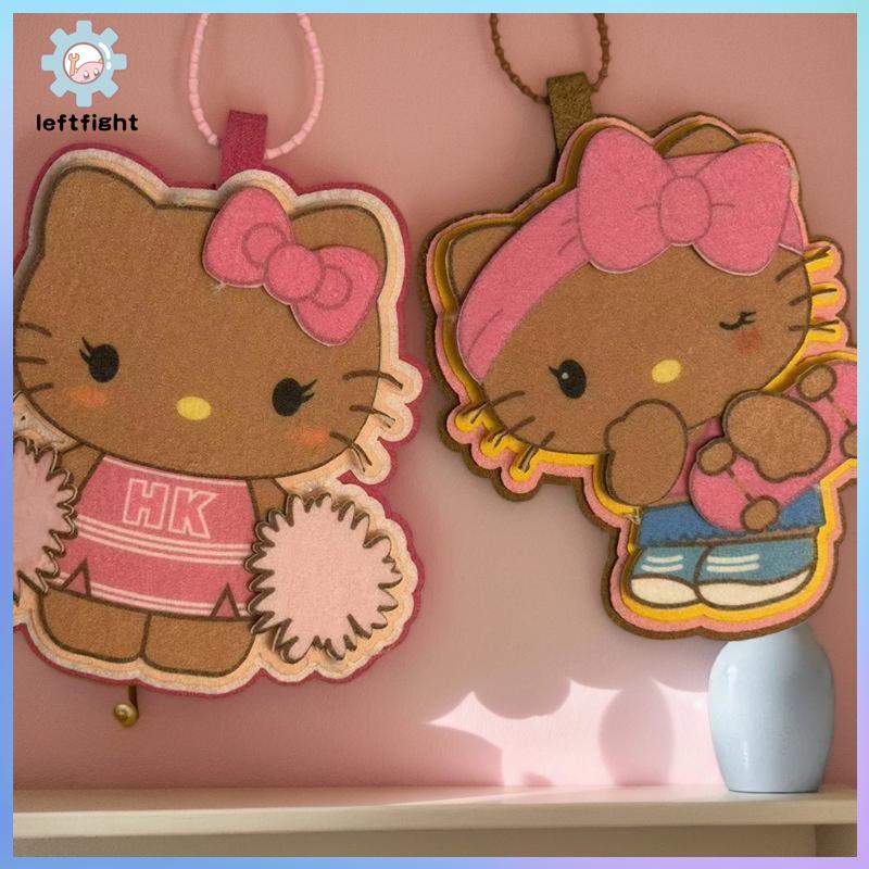 TRÁI Lướt Bikini Hello Kitty Thẻ Hành Lý Chống Mất Thẻ Trang Trí Dễ Thương Hawaii Hello Kitty Thẻ Nh