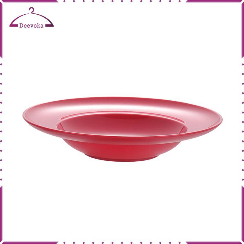 Đĩa Pasta Có Vành Đĩa Canh Đĩa Thực Phẩm Phương Tây Đa Năng Viền Rộng Bát Canh Đĩa Ăn Tối Cho Canh T