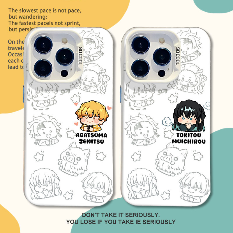 Thích hợp cho Ốp điện thoại Apple 17 iPhone16promax Demon Slayer 15 Shitotsu Muichiro 12 Vợ tôi Zeni