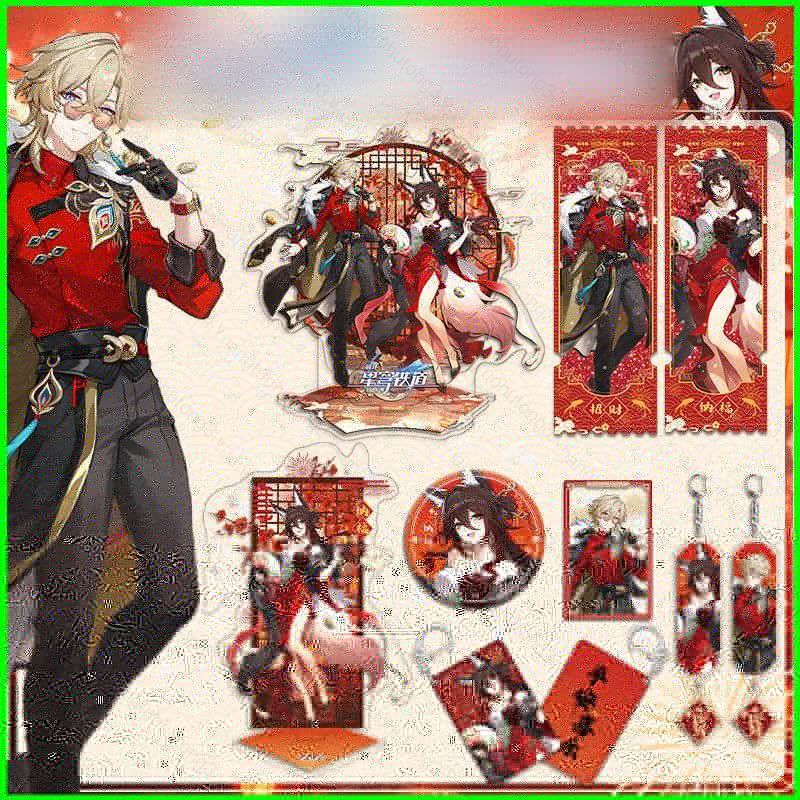 HT3 Honkai Star Rail Gaming Ngoại vi Quà tặng Ngày lễ tình nhân cho bạn gái Bộ sưu tập Trang trí máy