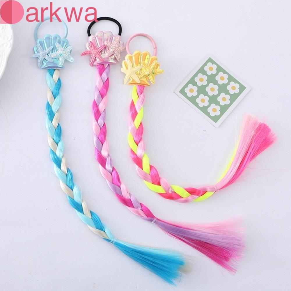 DARKWA Girls Twist Braids Tóc Co Giãn Công Chúa Tập Đi