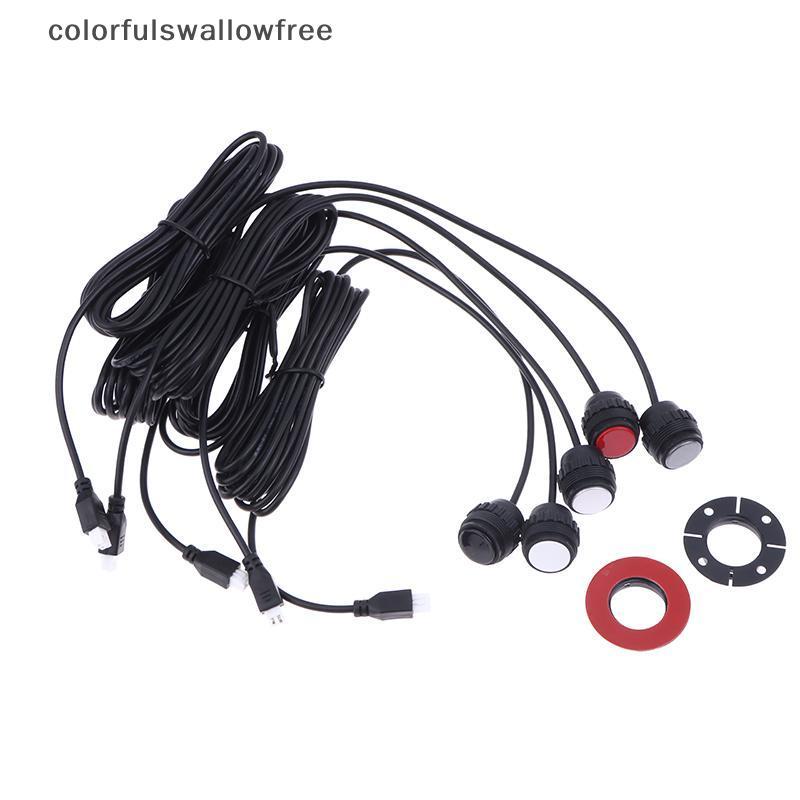 Colorfulswallowfree 16.5mm Oril Nhúng Flat Car Đỗ Xe Cảm Biến Parktronic Reverse Probe Siêu Âm Mờ Ch