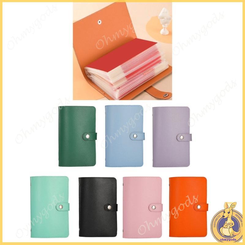 OMG * Sách lưu trữ tiền giấy 50 Túi đựng tiền bằng da 7x4 5In để tiết kiệm tiền