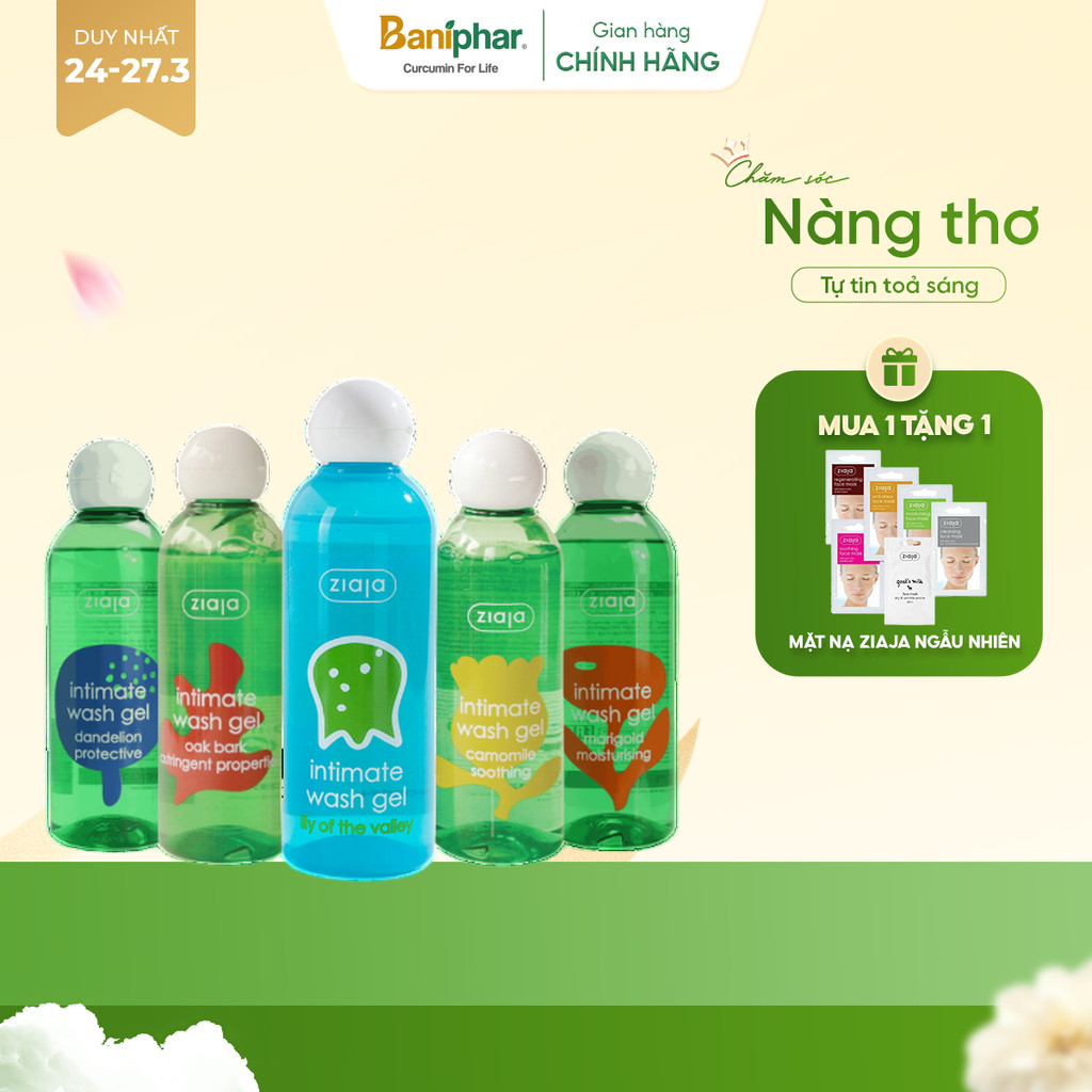 [LIVESTREAM] Dung Dịch Vệ Sinh Phụ Nữ Intimate ZIAJA Xuất Xứ Ba Lan Giúp Dưỡng Ẩm, Khử Mùi