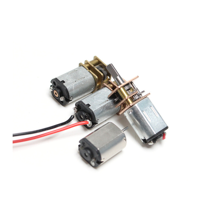 Động cơ DC N20 với bộ mã hóa GA12-N20 Gear Motor Xe thông minh Tất cả các động cơ bánh răng kim loại