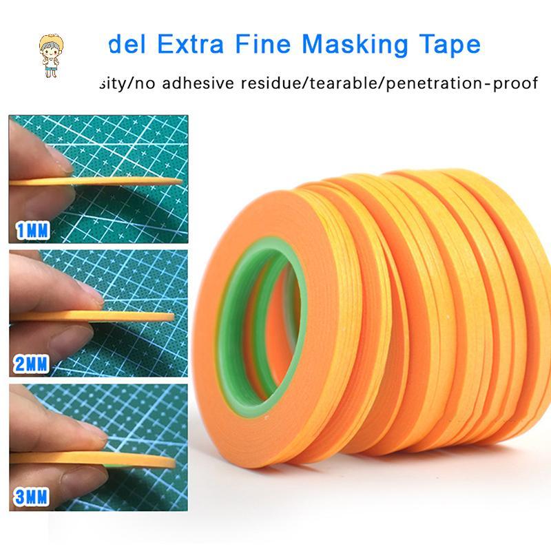 MOD Model ing Coating Color Ultra Tape Fine DIY Special Masking Wide 1mm / 2mm / 3mm 18m Model Cover