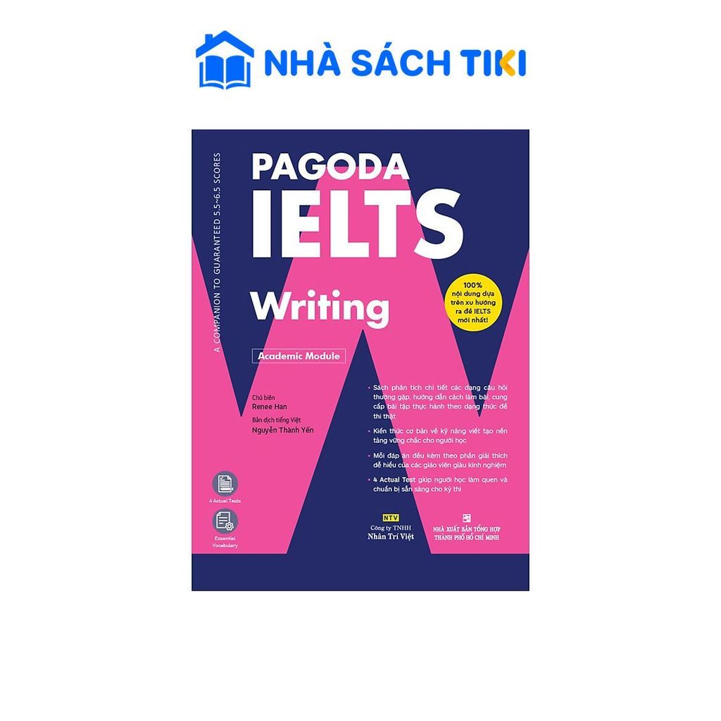 Sách Pagoda IELTS Writing - Nhân Trí Việt