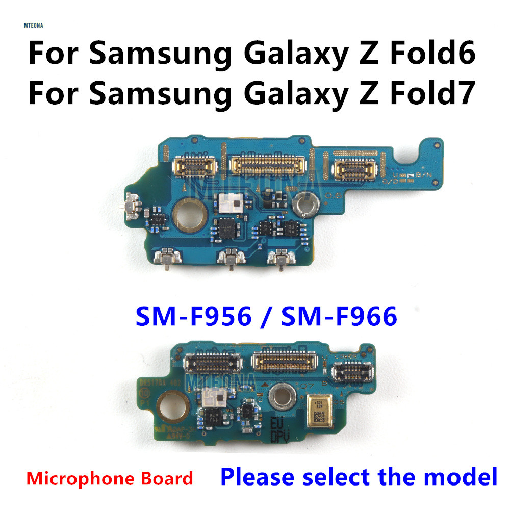 Micro Mic Board Cổng Kết Nối Cáp Mềm Cho Samsung Galaxy Z Fold7 Fold6 SM-F956 SM-F966B / DS F966 F95