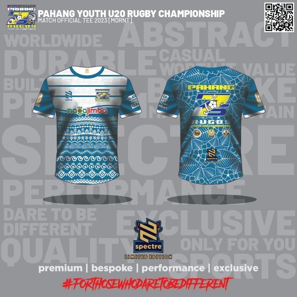 Spectre 2025 | Hsn Pahang 7 's | Giải đấu Trọng tài chính thức Áo thun cổ tròn