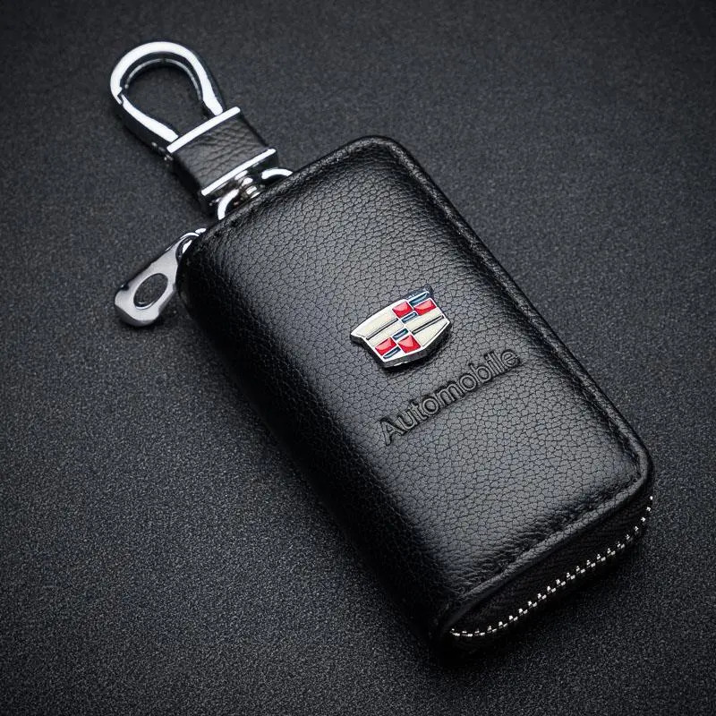 Túi đựng chìa khóa Logo ô tô Cadillac Hộp đựng chìa khóa đa chức năng cho Cadillac