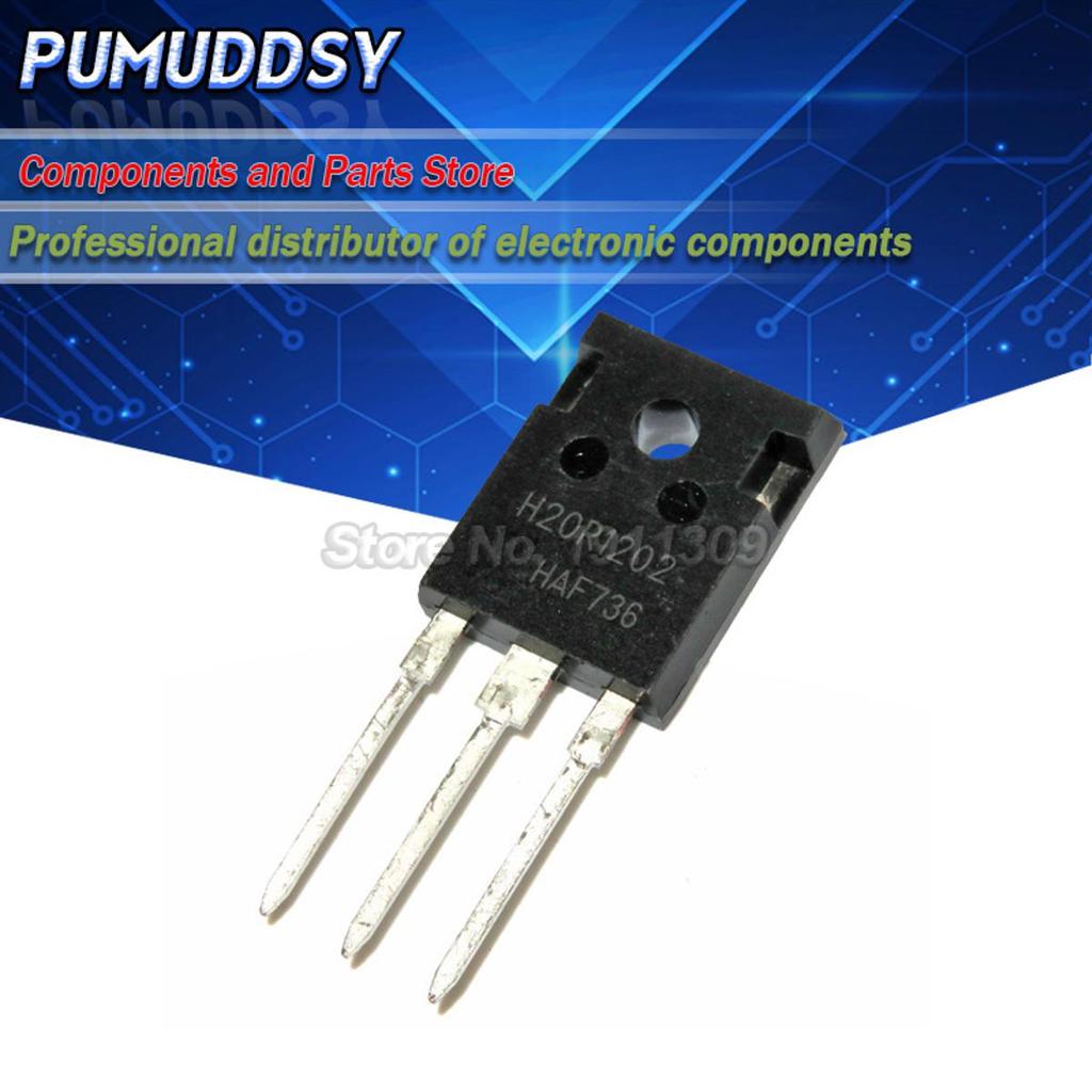 2 Chiếc H20R120 H20R1202 H20R1203 H20T120 TO-247 20A 1200V Điện IGBT Transistor