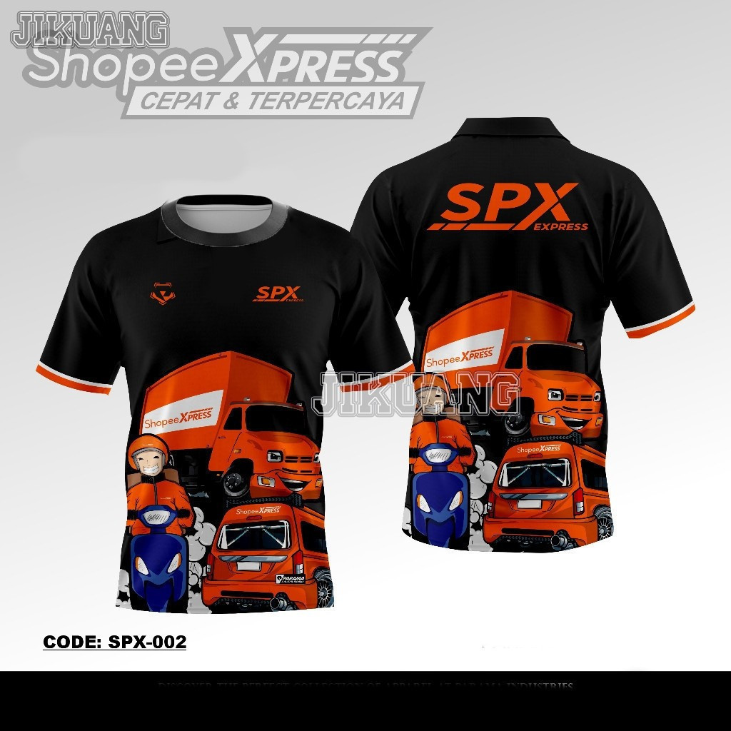 Jersey Premium SpX Express - Quần áo nhanh chóng và chất lượng cao, gói SHOPEE đầy đủ