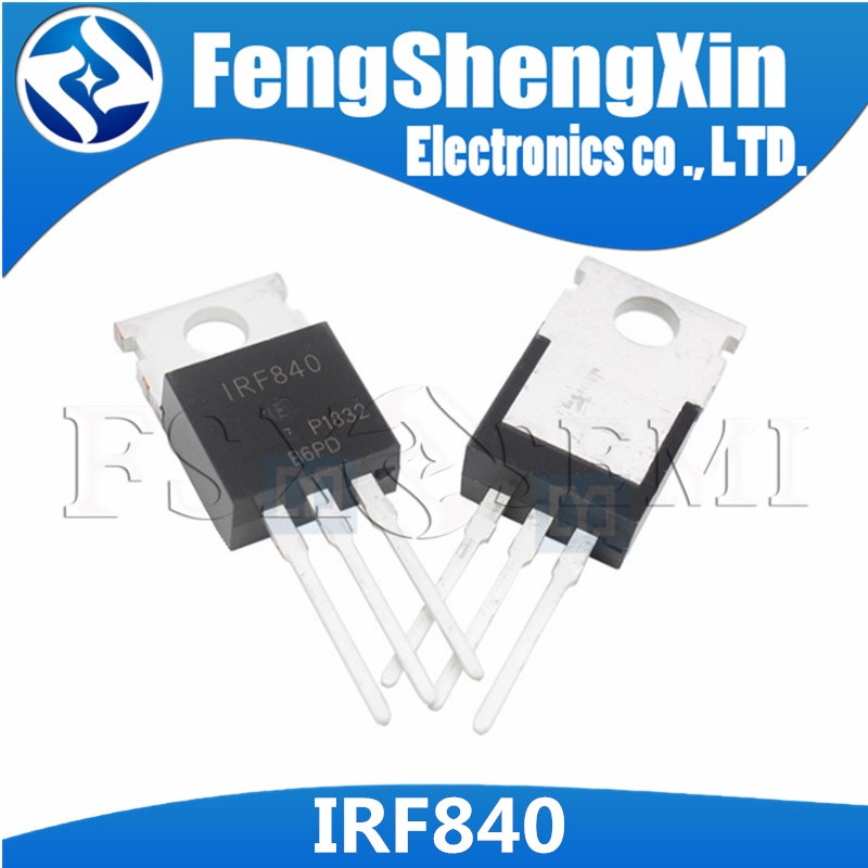 100 Cái / lốc IRF840 IRF840PBF IRF840N N-Channel Power MOSFET TO-220