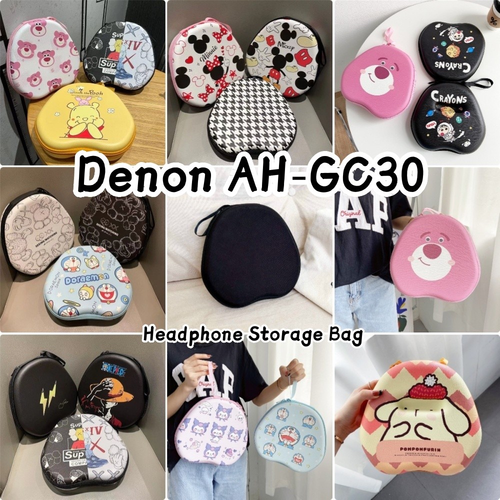 [Còn hàng] Dành cho hộp đựng tai nghe Denon AH-GC30 Cặp đôi Túi đựng tai nghe họa tiết dễ thương Hộp