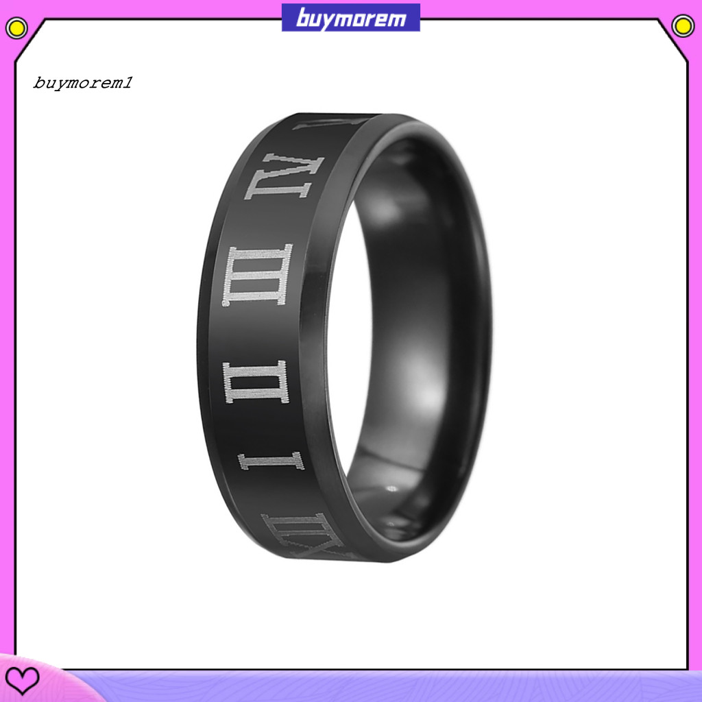 BUYM Thiết kế số vòng đeo tay in số La Mã