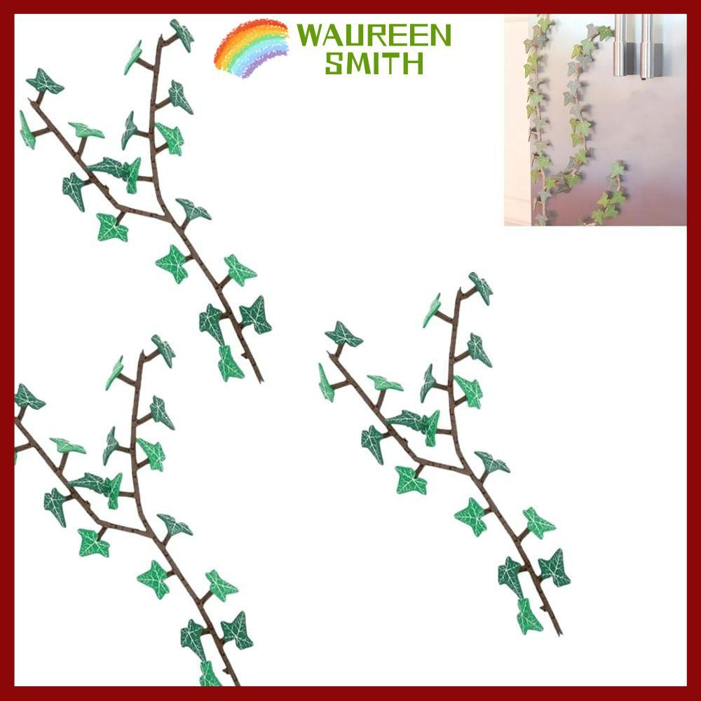WAUREENSMITH Nam châm tủ lạnh Ivy tiếng Anh, in hình với thân cây khớp nối Nam châm Ivy, Nam châm tủ