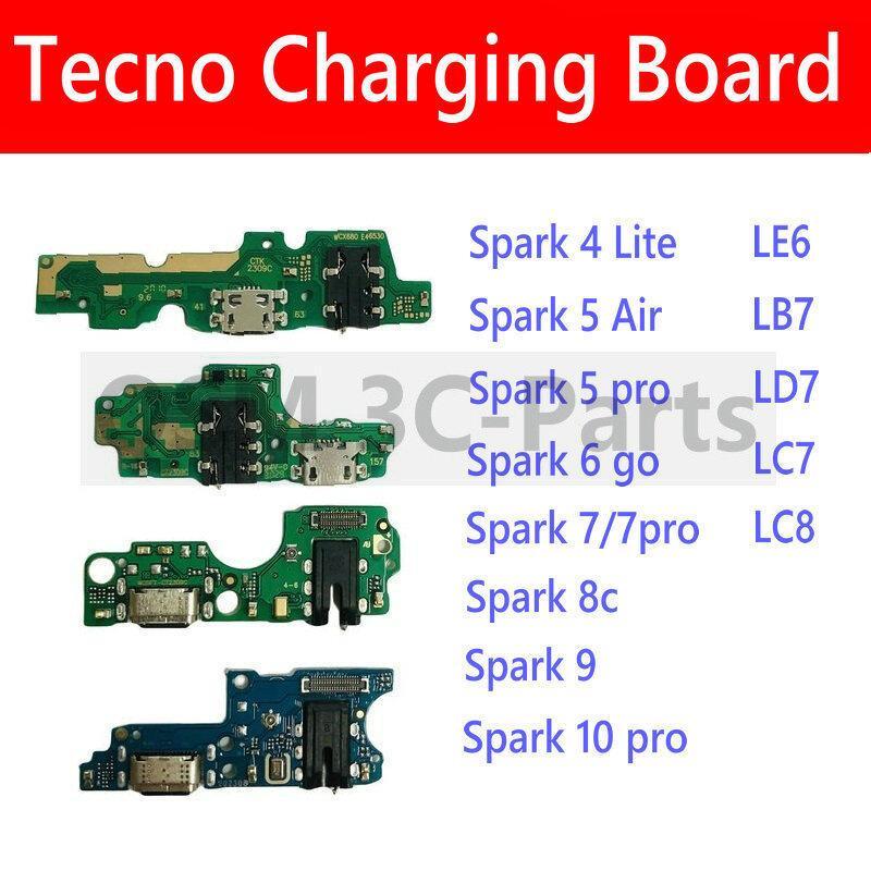 Bảng sạc cho Tecno Spark 4 Lite / 5pro Air / Spark 6 go / 7 pro / 8c / 9 / 10 pro / go 2022 / LE6 / 
