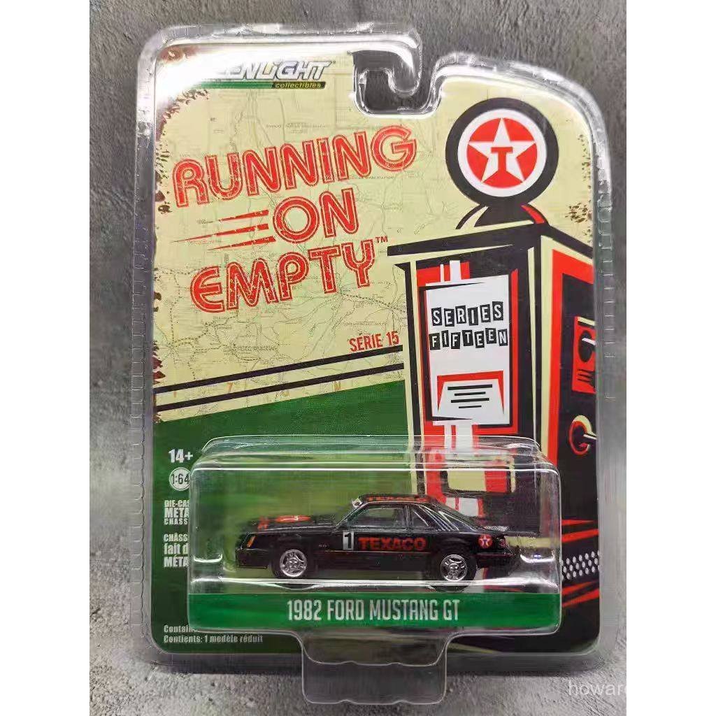 1: 64 Đèn Xanh GrnLight 1982 FORD MUSTANG GT FORD MUSTANG Hood Có Thể Mở PCQ8