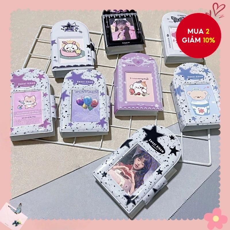 Bướm Ngôi Sao Trái Tim Tình Yêu Album Ảnh 3 Inch PP 40 Khe Chứa Album Kpop SVT NJ BP Photocard Album