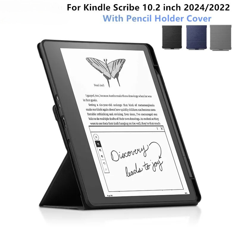 Dành Cho Kindle Scribe 2024 Ốp Lưng 10.2 inch Da PU Đứng Dành Cho Kindle Scribe 10.2 "2024 2022 Ốp F
