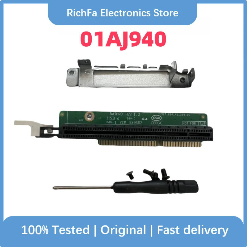 Dành Cho Lenovo ThinkCentre M920x m720q ThinkStation P330 PCIE16 Riser Card 01AJ940 100% Thử Nghiệm 