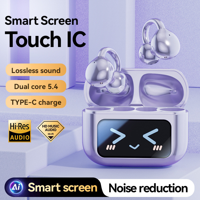 Lianxin Dòng Mới M100 Màn Hình Đồng Hồ AI Tai Nghe Bluetooth Màn Hình Độ Nét Cao Stereo Tai Nghe Nhé