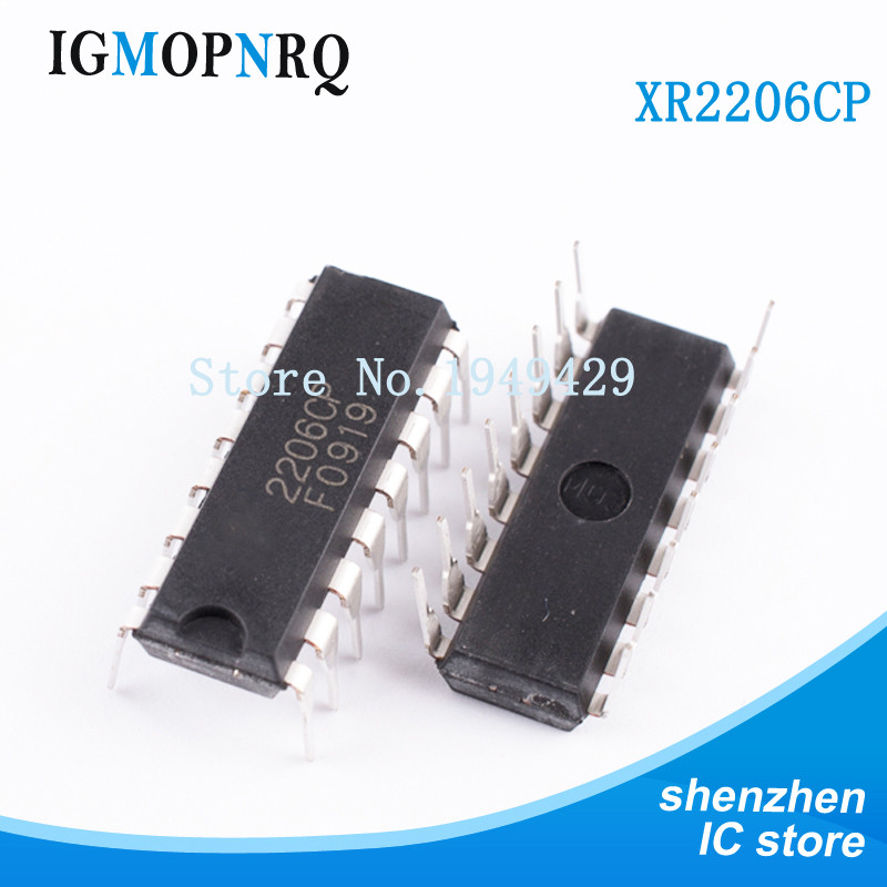 1 chiếc XR2206CP DIP16 XR2206 2206CP Chức năng ngang hàng Mới giao hàng nhanh