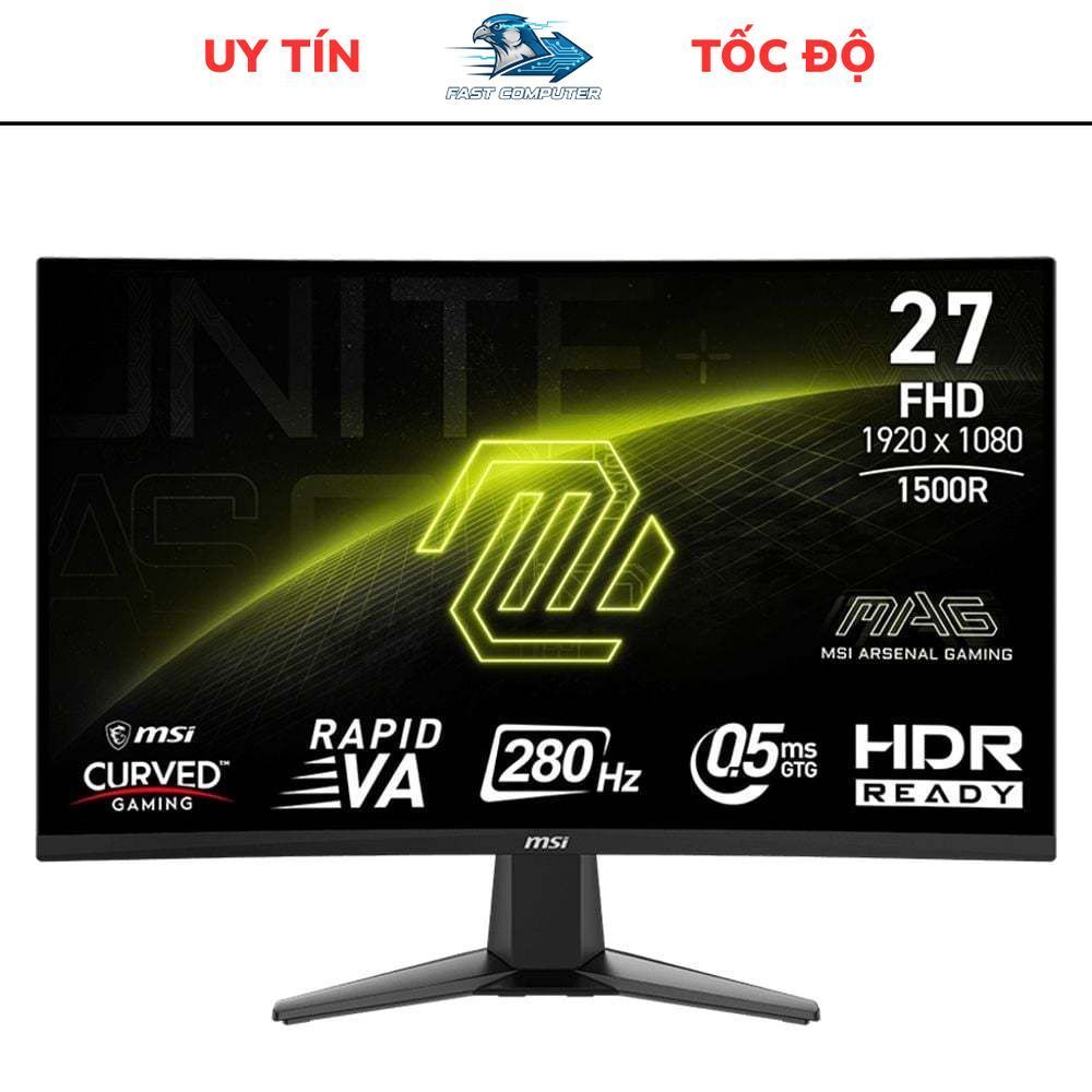 Màn Hình Cong MSI MAG 274CXF | 27 inch, 280Hz, Full HD, Mới BH 36T