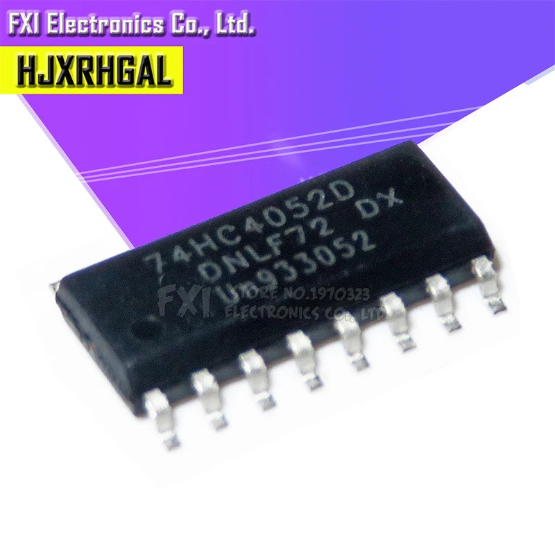 10 CHIẾC 74HC4052D 74HC4052 SOP16 SOP SN74HC4052DR SMD mới nguyên bản