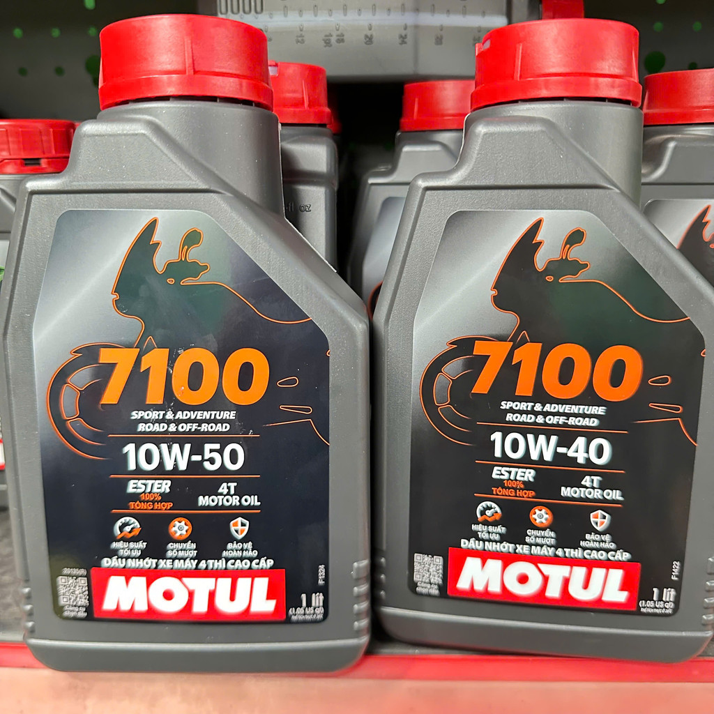 Dầu Nhớt MOTUL 7100 10W-40, 10W50 Chính Hãng Có Chiết Lẻ (100% tổng hợp cao cấp) MA2 SN