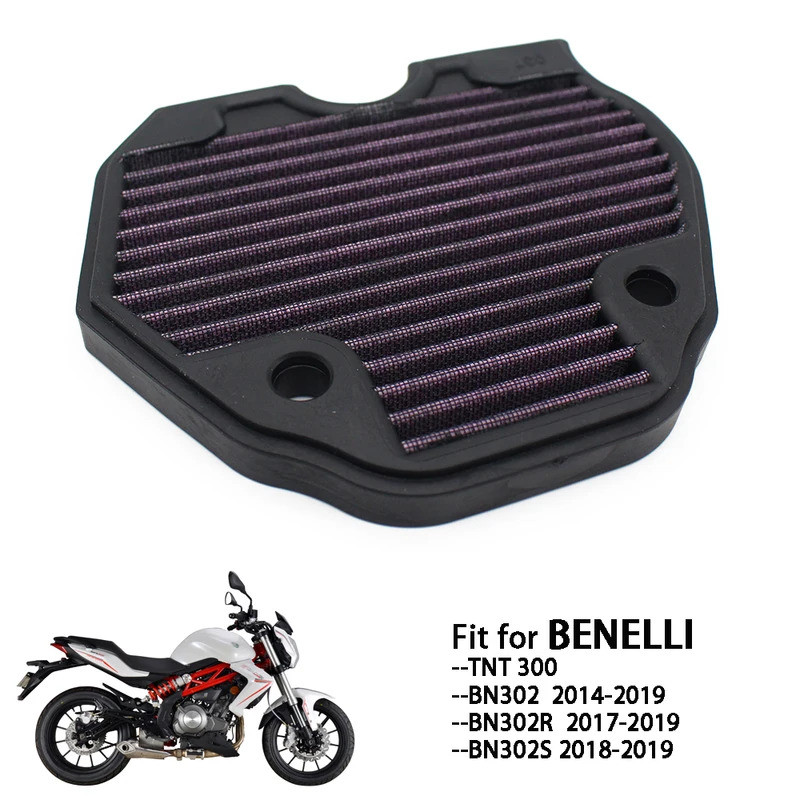 Bộ lọc không khí làm sạch xe máy Pokhaomin cho BENELLI BN302 BN 302 2014-2019 BN302S 2018-2019 BN302