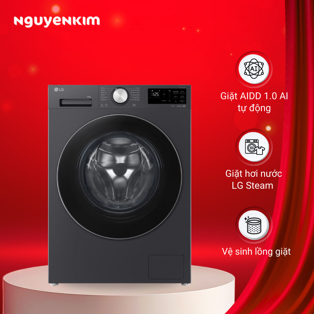Máy giặt LG Inverter 10kg FX1410N5G - Hàng chính hãng