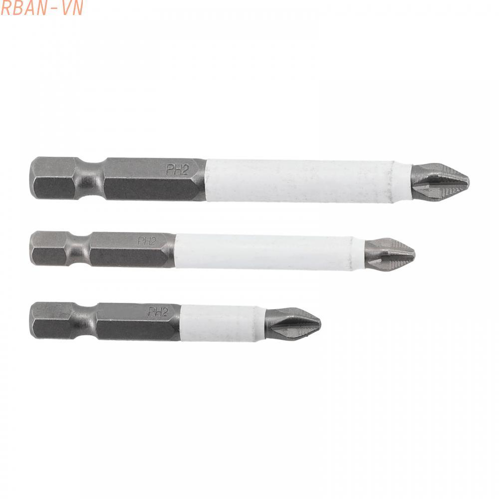 Top Quality Alloy Steel Magnetic PH2 Cross Screwdriver Bit 1/4 Inch 25mm