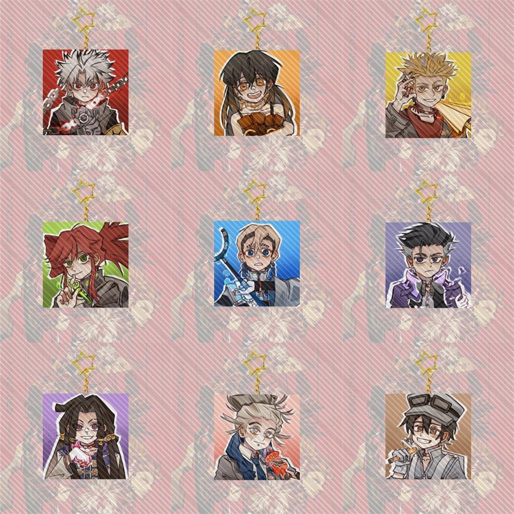 6CM hot Anime GACHIAKUTA Acrylic Keychain Model Cosplay Characters Ornament Accessories Goods Collec